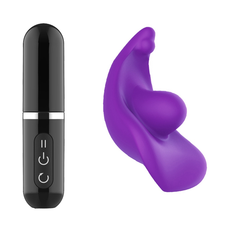 Lipstick Like Remote Control Vibrator Invisibly Wearable Clitoral Stimulator