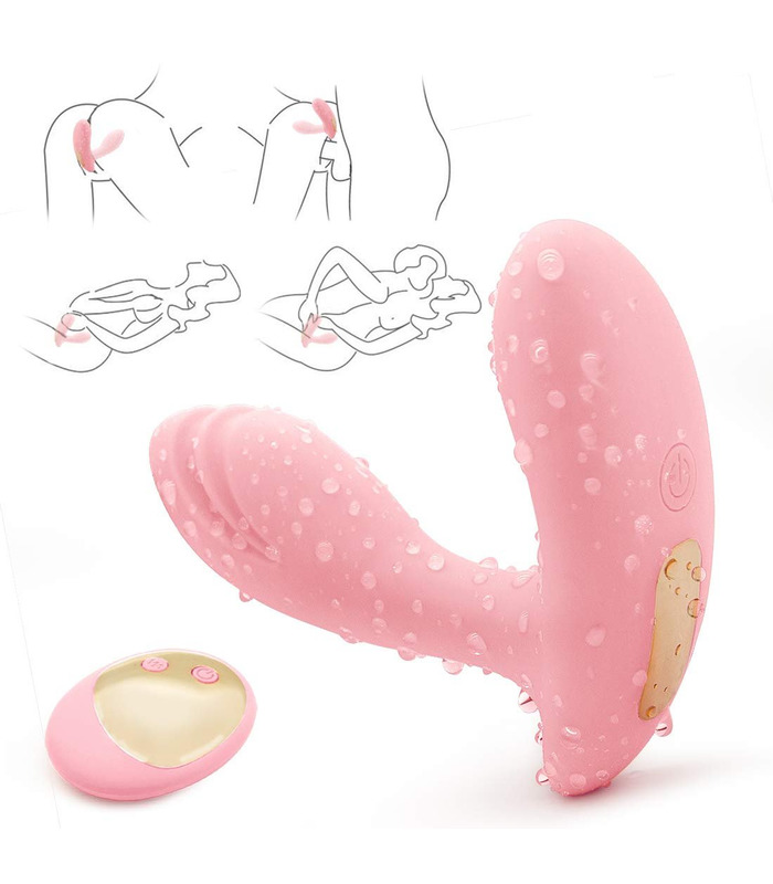 Wireless Remote Control Vibrator Clit Massage G Spot Female Masturbation