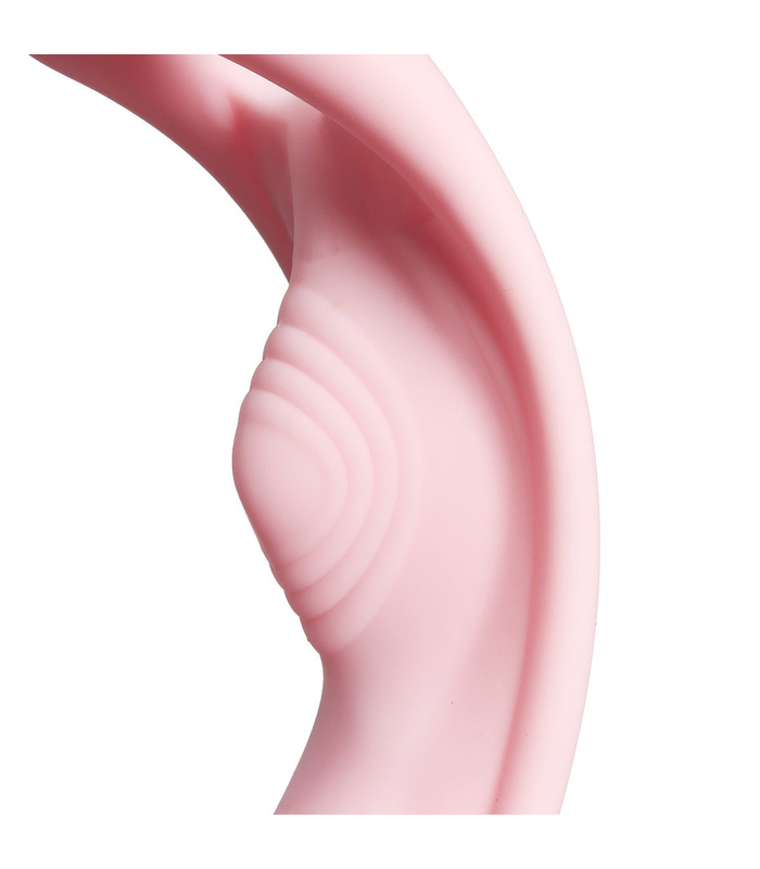 Wearable Kaninchen Remote Control Vibrator G-Punkt Klitoris Stimulation-USB-Akku - Pink