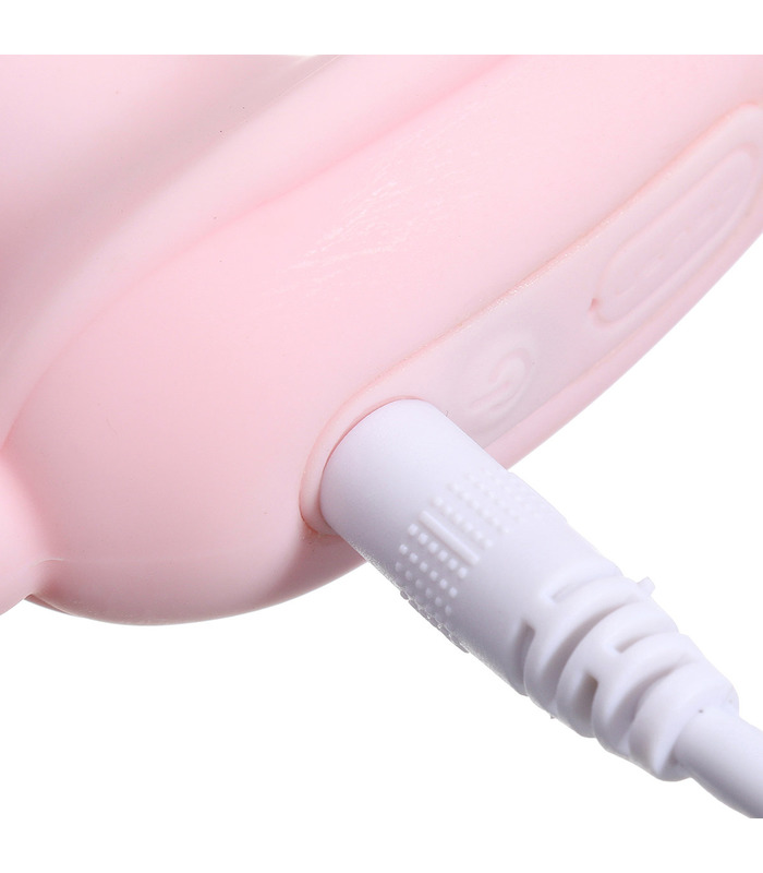 Wearable Kaninchen Remote Control Vibrator G-Punkt Klitoris Stimulation-USB-Akku - Pink