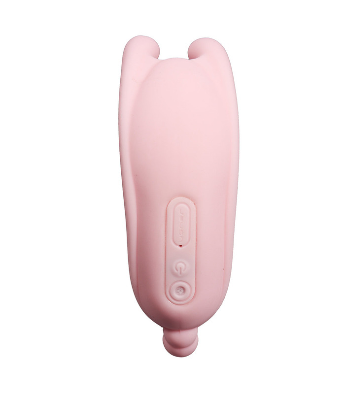 Wearable Kaninchen Remote Control Vibrator G-Punkt Klitoris Stimulation-USB-Akku - Pink