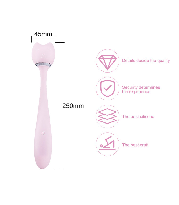 9 Frequency Cute Cat Dual Clit G-Spot Vibrator