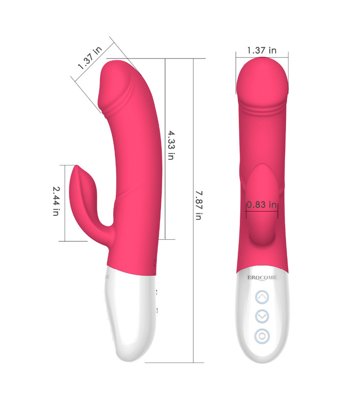 Powerful Dildo Vibrator Massager Sex Toys for Women Masturbation 8*8 Multi-speed Heating AV Magic Wand Sexo Shop for Adult