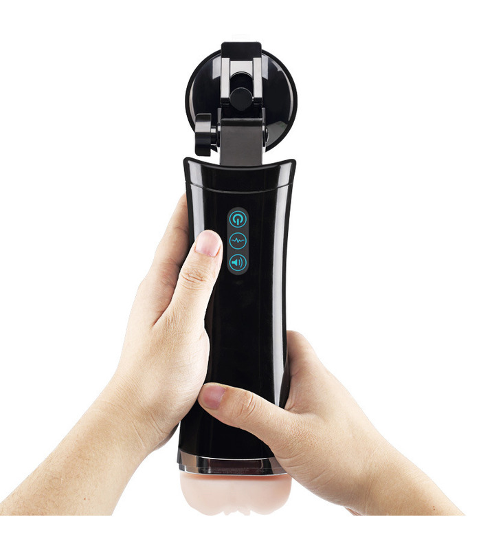 Stimme USB Aufladbare Vibrierende Masturbator