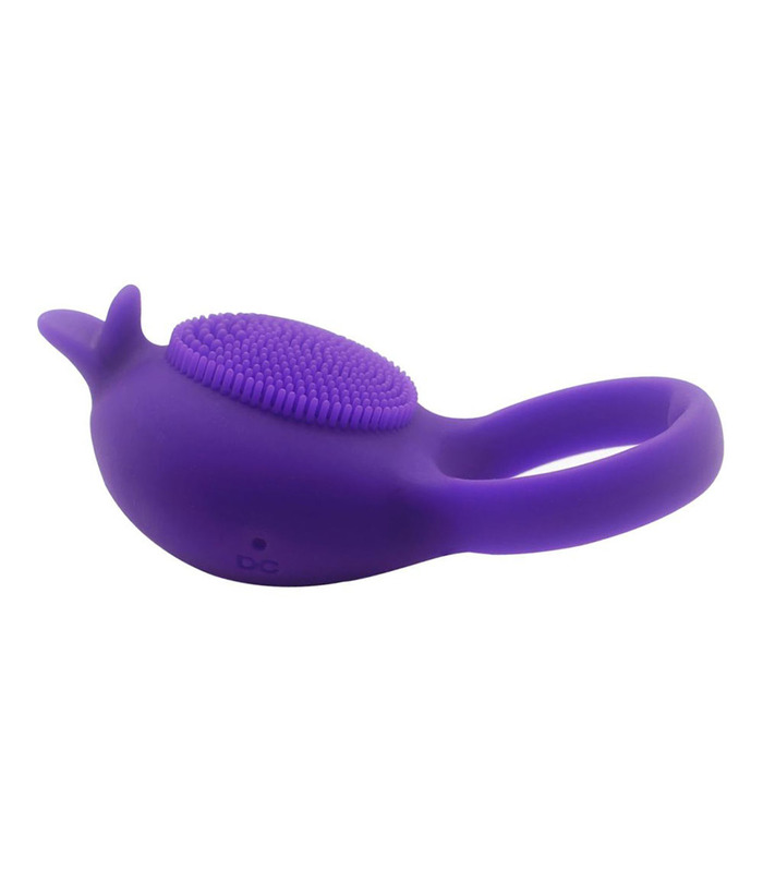 Aphrodisia Love Ring Series Dolphin Vibrating Cock Ring
