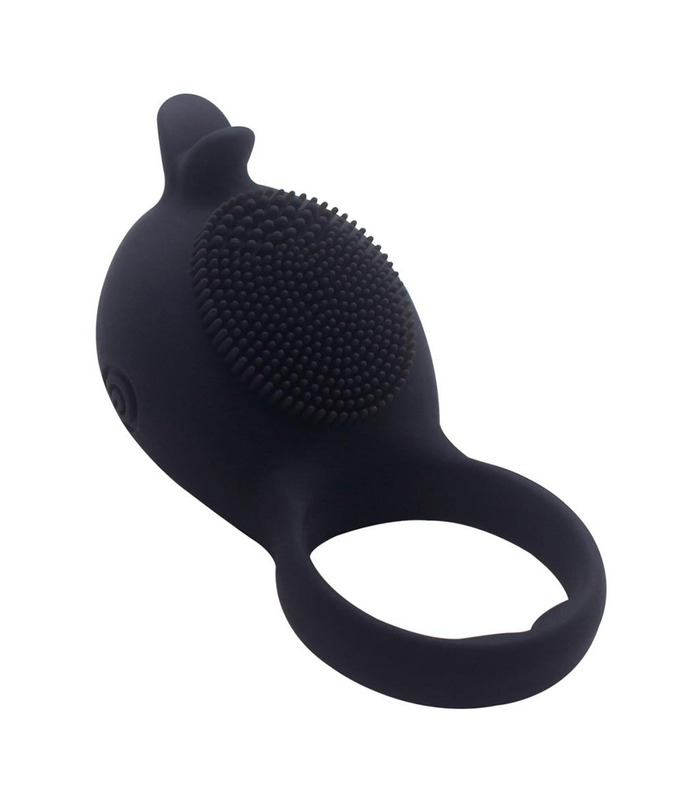 Aphrodisia Love Ring Series Dolphin Vibrating Cock Ring