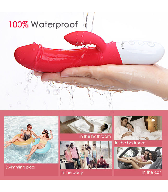 Powerful Dildo Vibrator Massager Sex Toys for Women Masturbation 8*8 Multi-speed Heating AV Magic Wand Sexo Shop for Adult