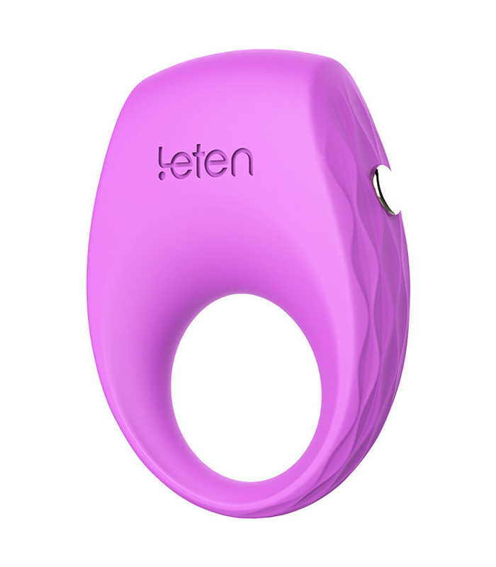 Leten Tongue Clit Stimulation Vibrating Cock Ring*1
