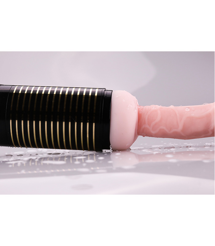 ElfGame Rechargeable Male Masturbator Strong Suction Cup Intelligent Real Voice Interaction