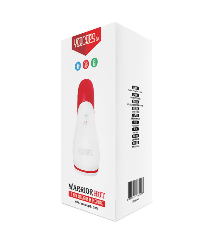 YouCups Intelligente Thermostat 12 Mode Vibration Männlichen Masturbator