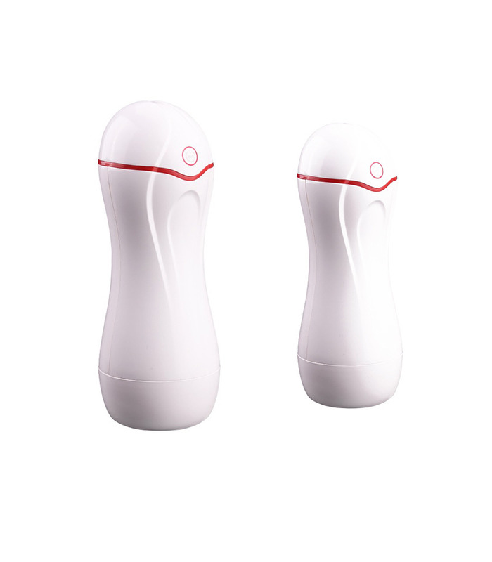 ElfGame Rechargeable Male Masturbator Intelligent Sexual Moans Earphone AVailable Waterproof - White
