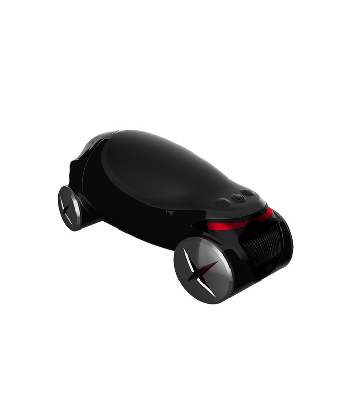 Smart Induction Interaktive Extrusion Männlichen Masturbator Intelligente Sexuellen Stöhnen Sex Toys von Dibe - Schwarz