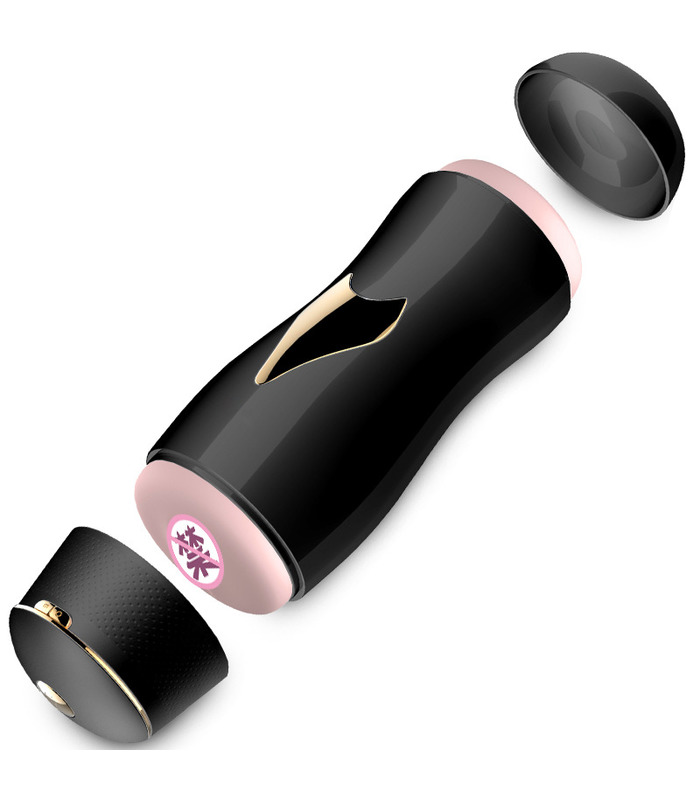 Fox Double Ended Rechargeable Male Masturbator Realistic Vagina and Mouth