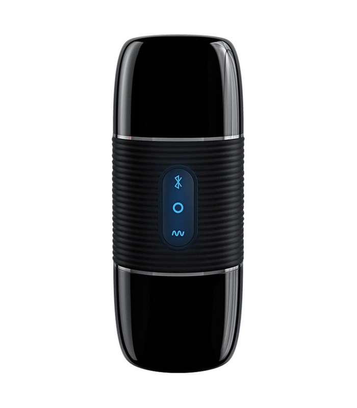SEXTHROB Rechargeable Male Masturbator Wireless Connecting Speaker Realistic Vagina