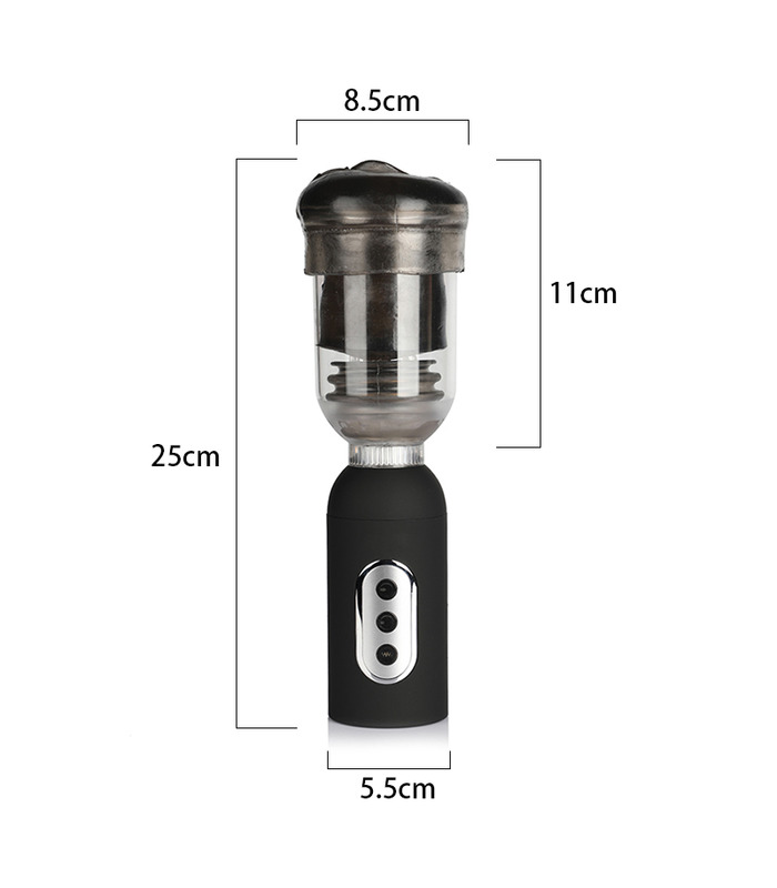 Realistische Vibrierende Vagina Male Masturbator Penis-Pumpe Erweiterung Trainer