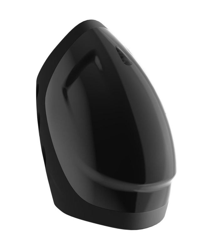 Satisfyer Men - Heat Vibrating Pocket Pussy Sex Toys Male Masturbator - Black