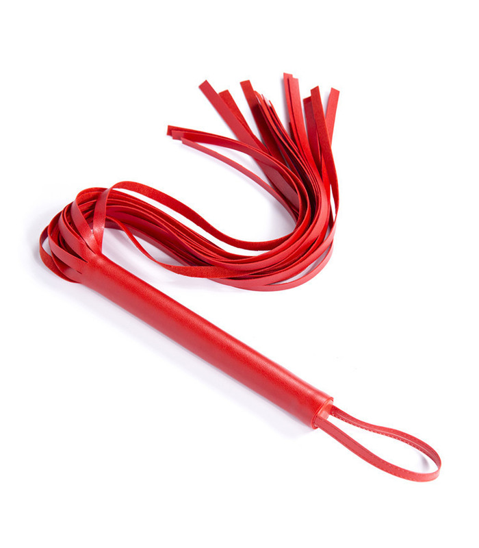 Paare Fetisch Spanking Peitsche PU-Leder-Peitsche - Rot