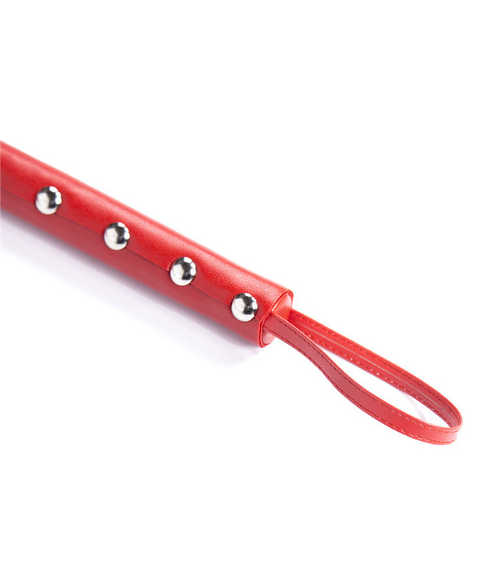 Paare Fetisch Spanking Peitsche PU-Leder-Peitsche - Rot