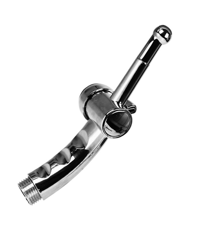 Einlauf Reiniger Männliche Spaß Nach Amateur Anal Weibliche Hintern Waschmaschine