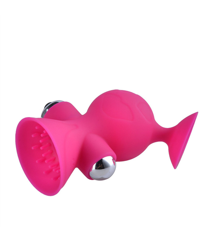 Mini Nippel Klitoris Stimulierende Vibratoren-Silikon-Sauger mit Ei-Vibratoren