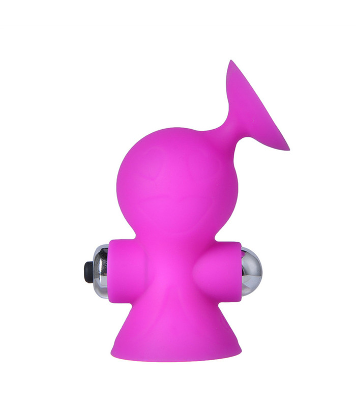 Mini Nippel Klitoris Stimulierende Vibratoren-Silikon-Sauger mit Ei-Vibratoren