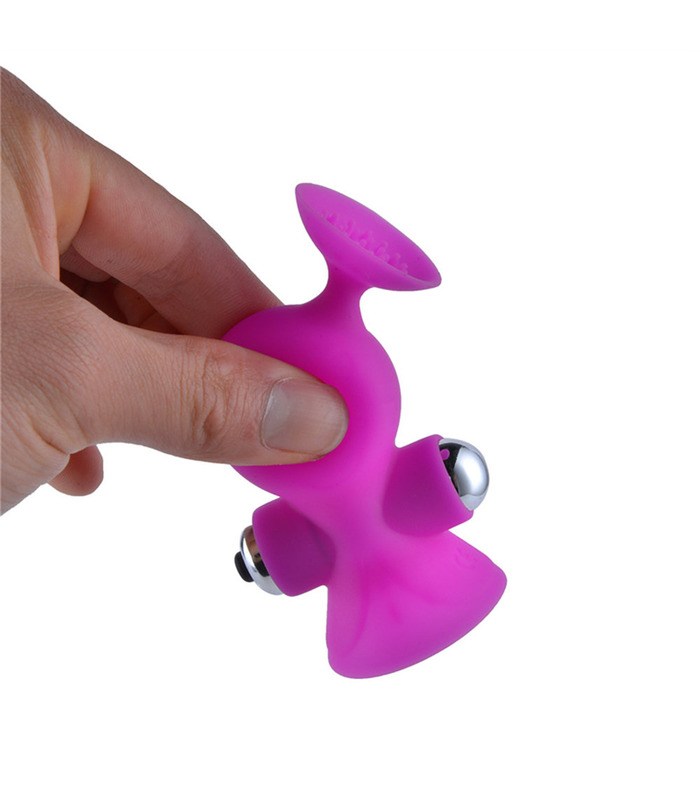 Mini Nippel Klitoris Stimulierende Vibratoren-Silikon-Sauger mit Ei-Vibratoren