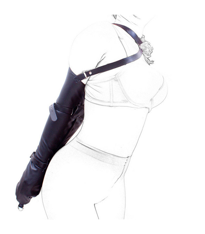 SM Bondage Pinned Full Sleeve Armbinder