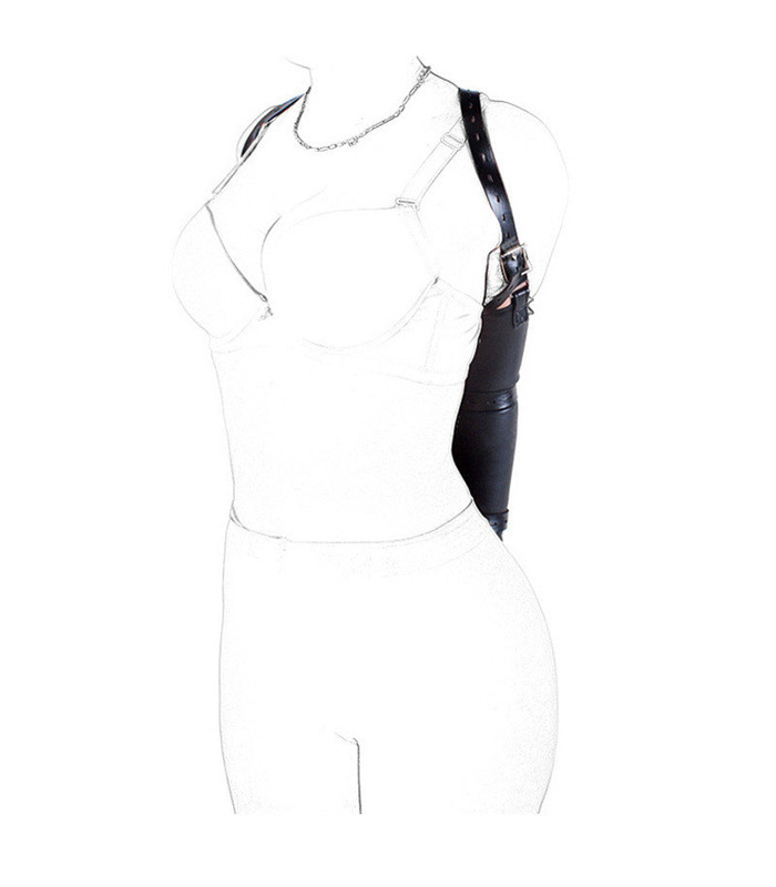 SM Bondage Pinned Full Sleeve Armbinder