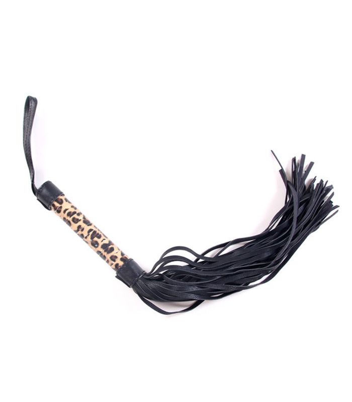 Leopard Bondage Restraints Kit BDSM Ball Gags 5 Piece