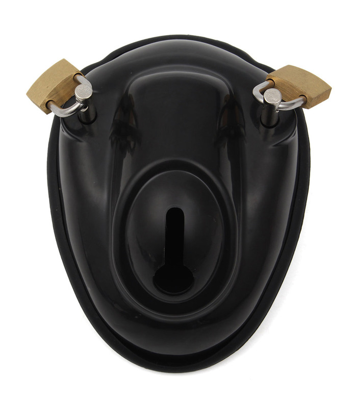 Soft Male Chastity Cage Cock Detained with Padlock and Key