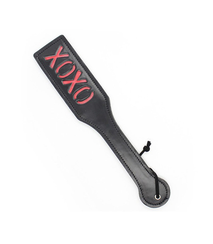 PU-Leder Spanking Paddle Fetisch Sexspielzeug BDSM-Produkte