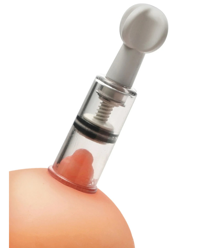 Single Twisted Vacuum Nipple Sucker Clit Pump Multiple Size Breast Shaping Trainer