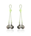Nachtleuchtende Bell Nipple Clamps Chain-Spangen