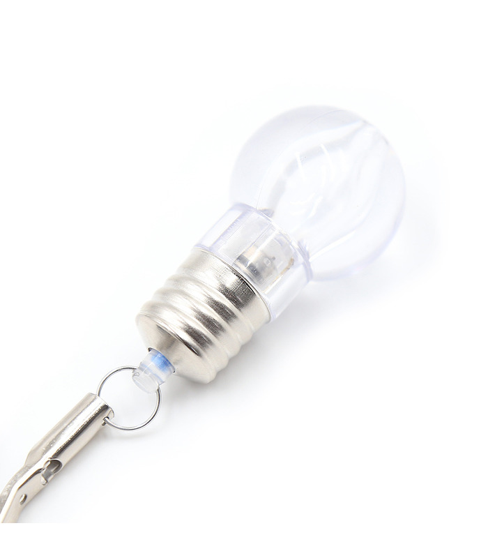 1 Pair Flashing Bulbs Pendant Nipple Clamps Multicolors Lights For Couples Sex Toys - Black