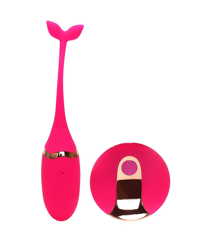 Swimming Pollywog Rechargeable Love Egg Remote Control Vibrator Totally Waterproof
