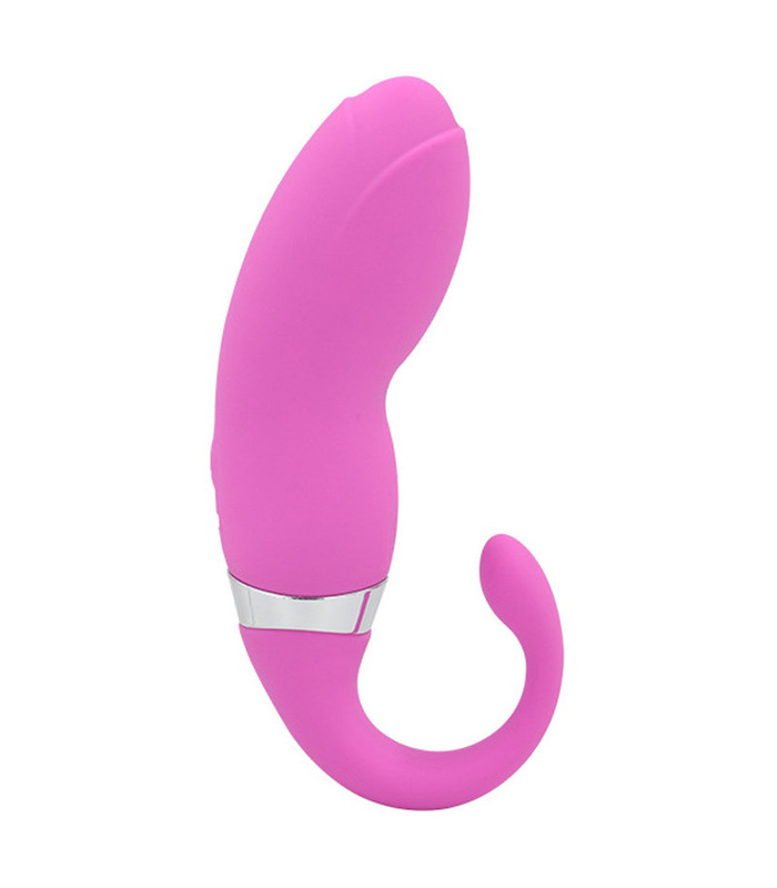10 Modes Stimulation USB Charge G Spot Vibrator - Pink