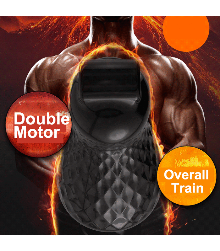 Leten Fernbedienung Sturm Eichel Übung Vibrierenden Trainer Masturbatoren