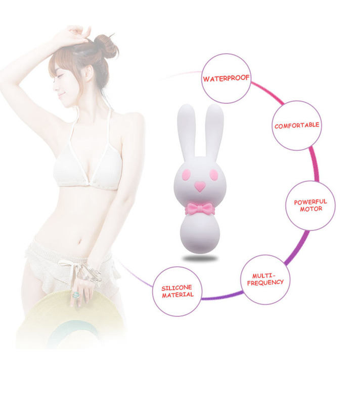 Aphrodisia Dreifach-Motoren Bunny Schöne Vibratoren Wiederaufladbarer 10 Modi