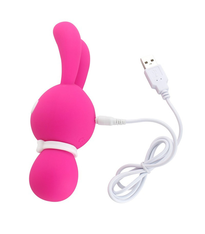 Aphrodisia Dreifach-Motoren Bunny Schöne Vibratoren Wiederaufladbarer 10 Modi