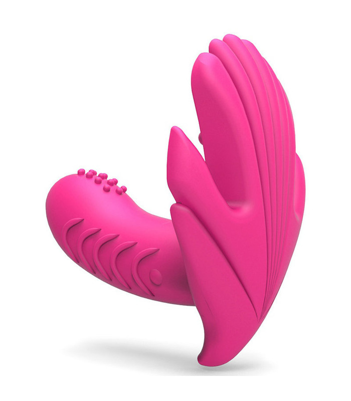 Double Motors Wearable Remote Control Vibrator
