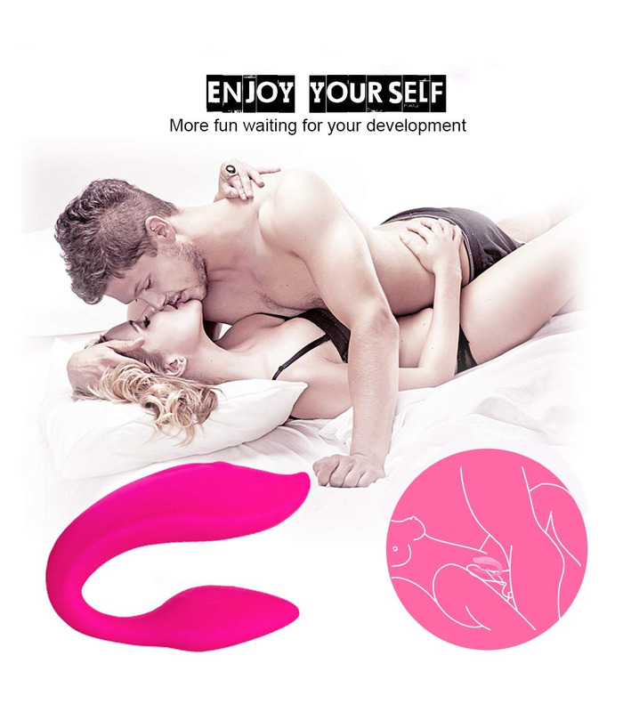 Liebe Ei G-Punkt Wiederaufladbare Paare Vibrator-Fernbedienung Tragbar-Sex-Spielzeug - Rose