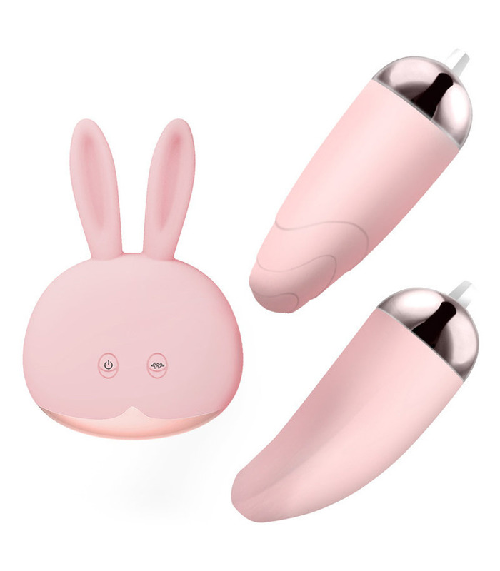 Nipple Clamp Love Egg Remote Control Vibrator