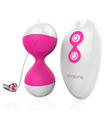 Wireless Remote Control Vibrator Kegel Balls Vibro-Ei von Nalone - Pink