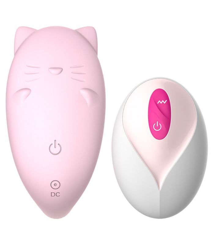 Secwell Cat Design Invisibly Wearable Vibrator Triple Stimulation