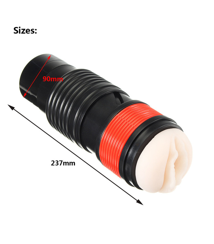 Telescopic Vibrating Vagina Pussy Manual Masturbators Sex Toys For Men