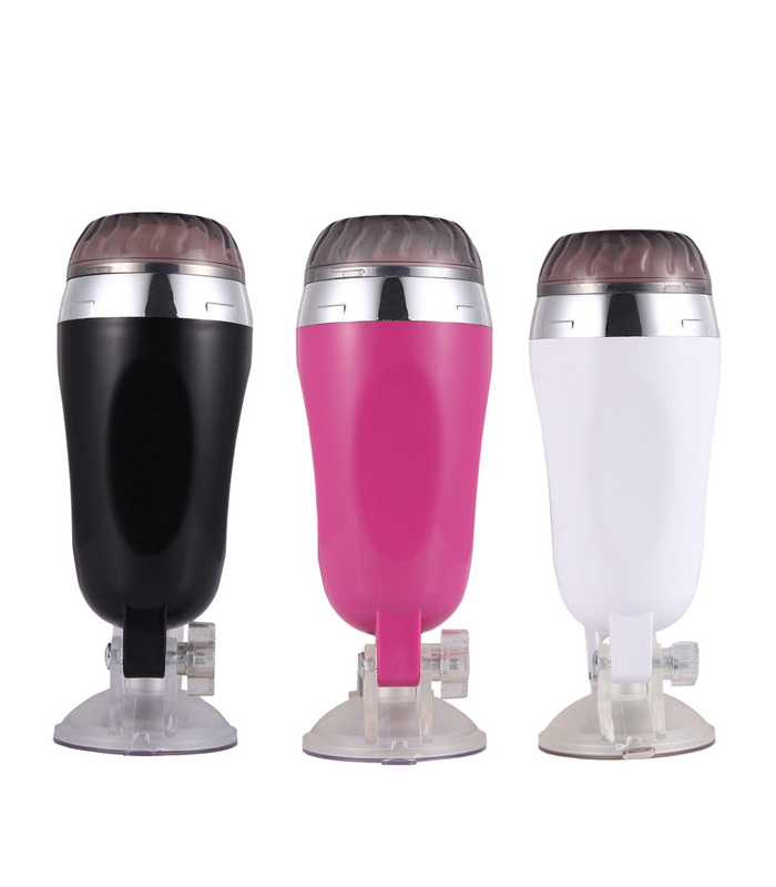 Hands Free Vibrating Suction Masturbation Cup Sex Pussy Vibrators Masturbators