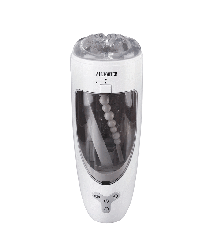 Automatische Rotation Männliche Masturbator mit Saugnapf Sexuelle Stöhnen, Sex-Spielzeug, Spiele für Erwachsene, die von