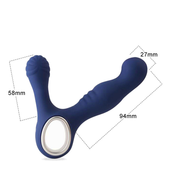 10 Frequenzen Vibration Prostata-Stimulation Massager Rechargeable Anal Spielzeug Masturbator Für Männer
