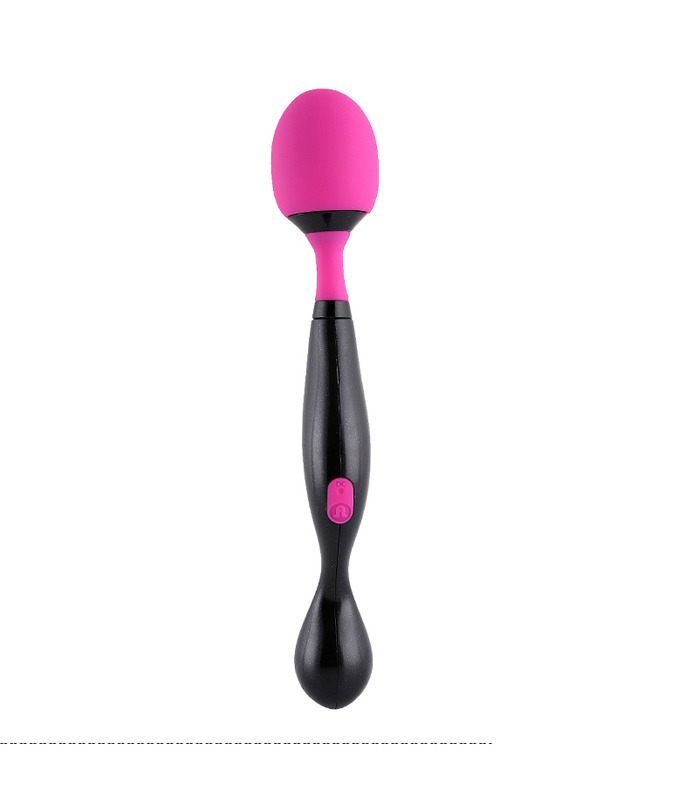 Symphony Wand masajeador diez poderoso gran vibradores de silicona para las mujeres clítoris estimular femmle g-spot