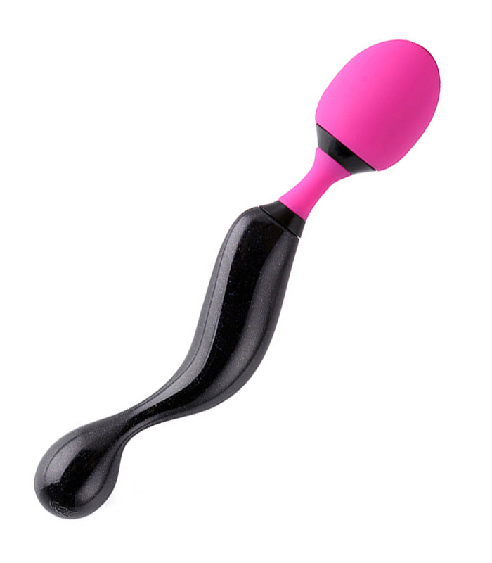 Symphony Wand masajeador diez poderoso gran vibradores de silicona para las mujeres clítoris estimular femmle g-spot